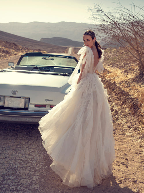 Gorgeous Wedding Dresses With Tiered Skirts | BridalGuide